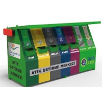 Mobil Atık Getirme Merkezi Büyük(Polyester)