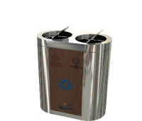 Шесть копилок для отходов из нержавеющей стали (качество 304)