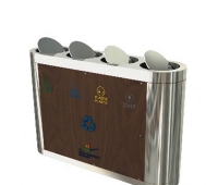 Six Stainless Waste Piggy Bank (304 Quality)