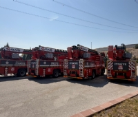 Aerial Ladder Fire Trucks