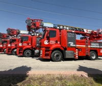 Aerial Ladder Fire Trucks
