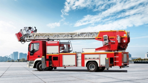 Aerial Ladder Fire Trucks