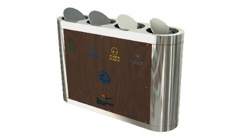Six Stainless Waste Piggy Bank (304 Quality)